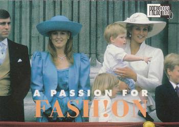 1993 Press Pass The Royal Family #80 Fashion consultant to the spirited Sarah Front
