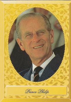 1993 Press Pass The Royal Family #93 Prince Philip Front