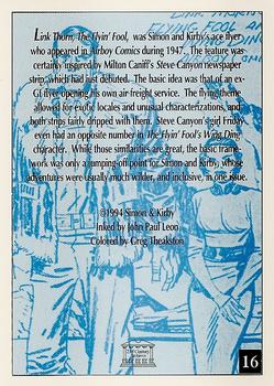1994 21st Century Archives The Comic Art Tribute to Joe Simon & Jack Kirby #16 Link Thorn - John Paul Leon, Greg Theakston Back