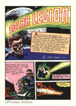 1994 21st Century Archives The Comic Art Tribute to Joe Simon & Jack Kirby #7 The Solar Legion - Jack Kirby, Greg Theakston Front