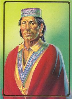 1995 Bon Air Native Americans: An Epic Struggle of Blood and Courage (Hobby Version) #8 King Philip Front