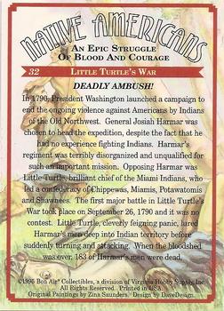 1995 Bon Air Native Americans: An Epic Struggle of Blood and Courage (Hobby Version) #32 Deadly Ambush! Back
