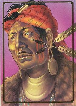 1995 Bon Air Native Americans: An Epic Struggle of Blood and Courage (Hobby Version) #38 The Shawnee Prophet Front