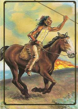 1995 Bon Air Native Americans: An Epic Struggle of Blood and Courage (Hobby Version) #62 Crazy Horse Front