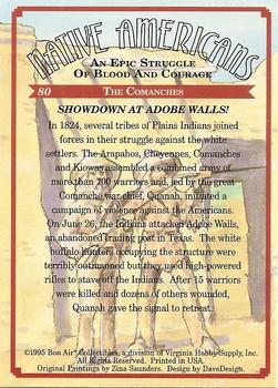1995 Bon Air Native Americans: An Epic Struggle of Blood and Courage (Hobby Version) #80 Showdown at Adobe Walls! Back