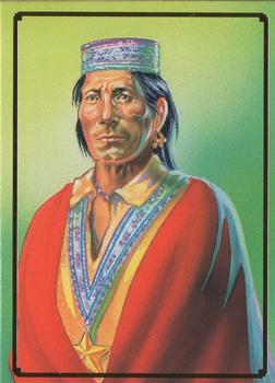 1995 Bon Air Native Americans: An Epic Struggle of Blood and Courage (Hobby Version) - Non UV-coated #8 King Philip Front