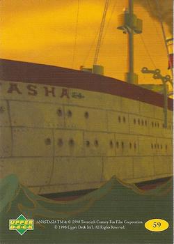 1998 Upper Deck Anastasia #59 Ship Tasha center Back
