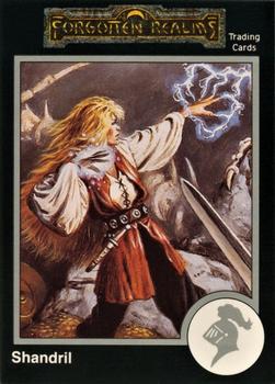 1991 TSR Advanced Dungeons & Dragons - Silver #7 Shandril Shessair Front