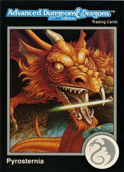 1991 TSR Advanced Dungeons & Dragons - Silver #23 Pyrosternia, Red Dragon Front