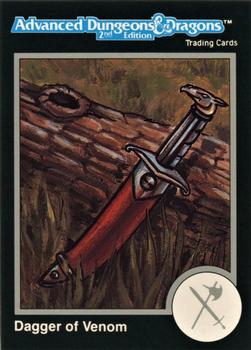 1991 TSR Advanced Dungeons & Dragons - Silver #63 Dagger of Venom Front
