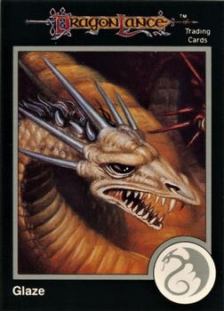 1991 TSR Advanced Dungeons & Dragons - Silver #93 Glaze, White Dragon Front