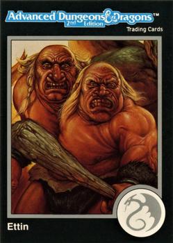 1991 TSR Advanced Dungeons & Dragons - Silver #121 Ettin Front