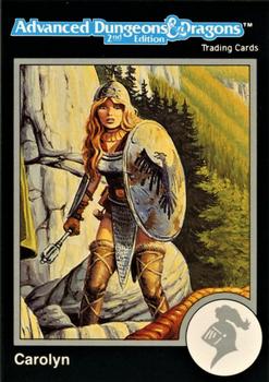1991 TSR Advanced Dungeons & Dragons - Silver #342 Carolyn Front
