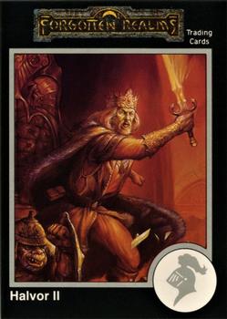 1991 TSR Advanced Dungeons & Dragons - Silver #411 Halvor II Front