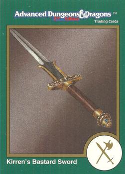 1993 TSR Advanced Dungeons & Dragons 2nd Edition #244 Kirren's Bastard Sword Front