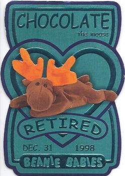 1999 Ty Beanie Babies III #2 Chocolate the Moose Front