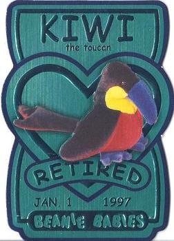 1999 Ty Beanie Babies III #5 Kiwi the Toucan Front