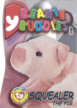 1999 Ty Beanie Babies III #30 Squealer the Pig Buddy Front