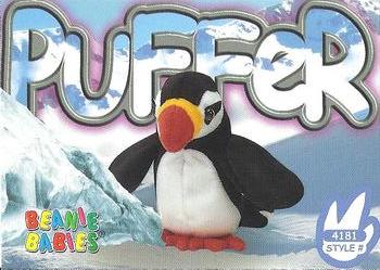 1999 Ty Beanie Babies III #119 Puffer the Puffin Front