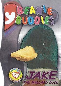 1999 Ty Beanie Babies III #24 Jake the Mallard Duck Buddy Front