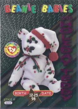 1999 Ty Beanie Babies III #31 98 Holiday Teddy Front