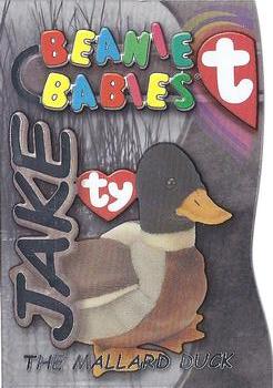1999 Ty Beanie Babies III #23 Jake the Mallard Duck Baby Front