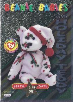 1999 Ty Beanie Babies III #31 98 Holiday Teddy Front