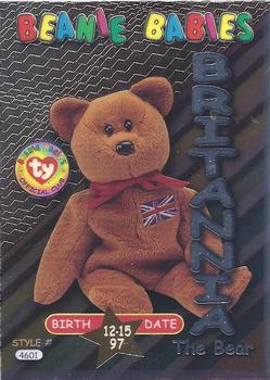 1999 Ty Beanie Babies III #33 Britannia the Bear Front