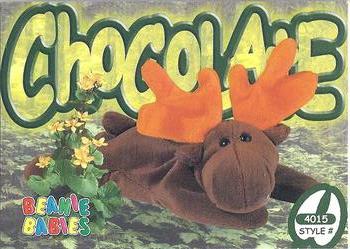 1999 Ty Beanie Babies IV #172 Chocolate Front