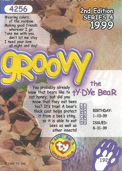 1999 Ty Beanie Babies IV #192 Groovy Back