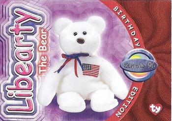 1999 Ty Beanie Babies IV #277 Libearty [rare] Front