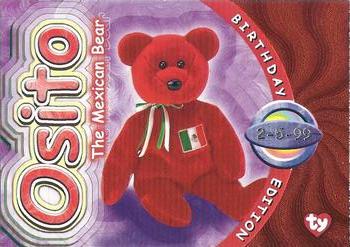 1999 Ty Beanie Babies IV #279 Osito Front