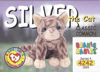 1999 Ty Beanie Babies IV #309 Silver [rare] Front