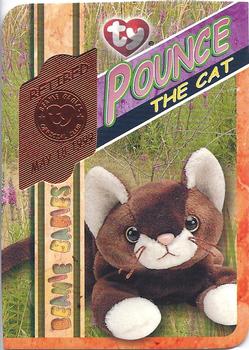 1999 Ty Beanie Babies IV #319 Pounce Front