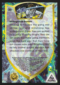 1993 Upper Deck Deathmate #38 Underground Rumble Back