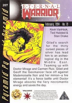 1994 Upper Deck The Valiant Era Series 2 #207 February, 1994 - No. 19 Back