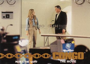 1995 Upper Deck Congo the Movie #8 Mum's the Word Front
