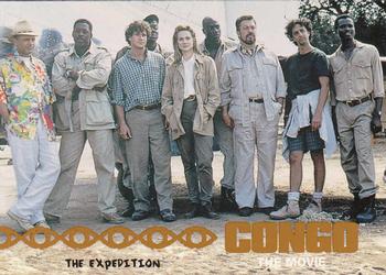 1995 Upper Deck Congo the Movie #24 The Expedition Front
