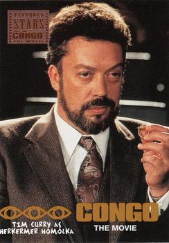 1995 Upper Deck Congo the Movie #65 Tim Curry as Herkermer Homolka Front