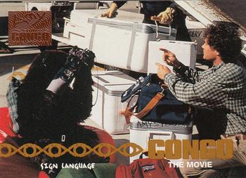 1995 Upper Deck Congo the Movie #85 Sign Language Front