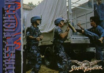 1995 Upper Deck Street Fighter #13 It's a Prison Break Front