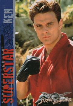 1995 Upper Deck Street Fighter #50 Ken Front