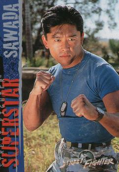 1995 Upper Deck Street Fighter #53 Sawada Front