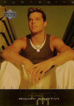 1999 Upper Deck Ricky Martin #12 Ricky's parents separated amicably when he wa Front