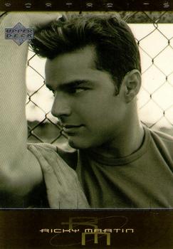 1999 Upper Deck Ricky Martin #30 Ricky's success as a multi-faceted entertaine Front