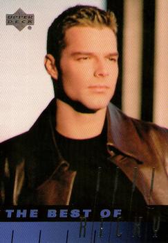 1999 Upper Deck Ricky Martin #43 Though he favors Italian designer Giorgio Arm Front