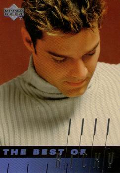 1999 Upper Deck Ricky Martin #50 Following the lead of Latin performers like G Front