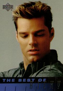 1999 Upper Deck Ricky Martin #53 While his long-lashed mocha eyes and dazzling Front