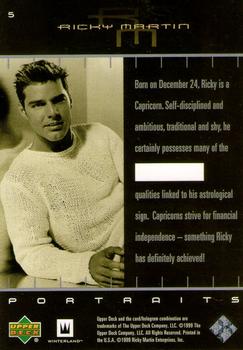 1999 6 cards per pack 4 x Sealed Packet of Upper Deck Ricky Martin