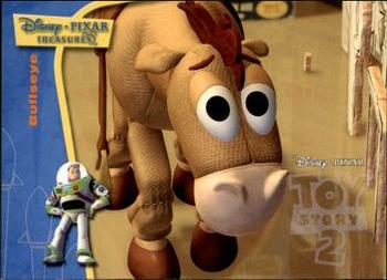 2004 Upper Deck Disney Pixar Treasures #DPT-21 Bullseye Front